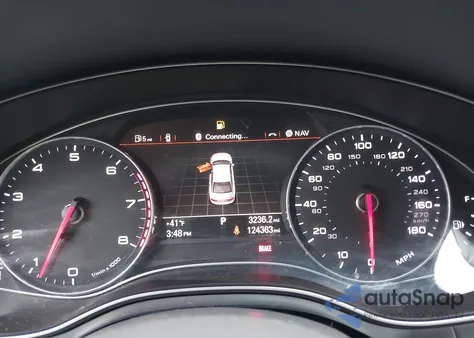 2014 Audi A6 3.0T Premium Plus z USA, uszkodzony, nr VIN WAUFGAFC6EN137139